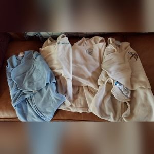 Newborn fleece swaddles
